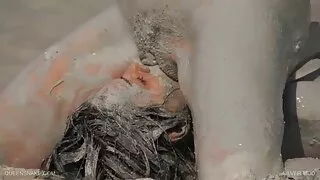 میٹھی بلی سکس خفن جدیدایرانی دیتا ہے کرنے کے لئے ایک خوبصورت پتلی سنہرے بالوں والی